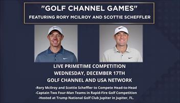Scheffler và McIlroy tại sự kiện golf truyền hình mới mẻ
